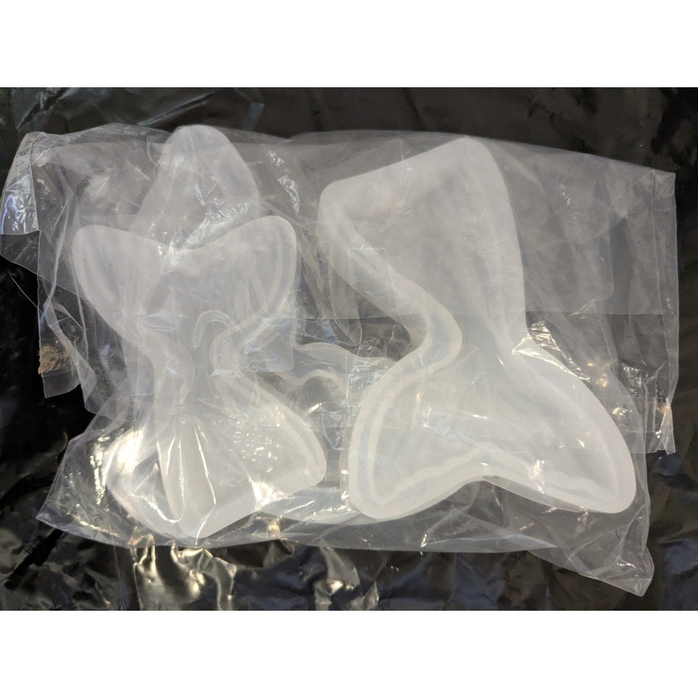 3 Clear Mermaid Tail Molds